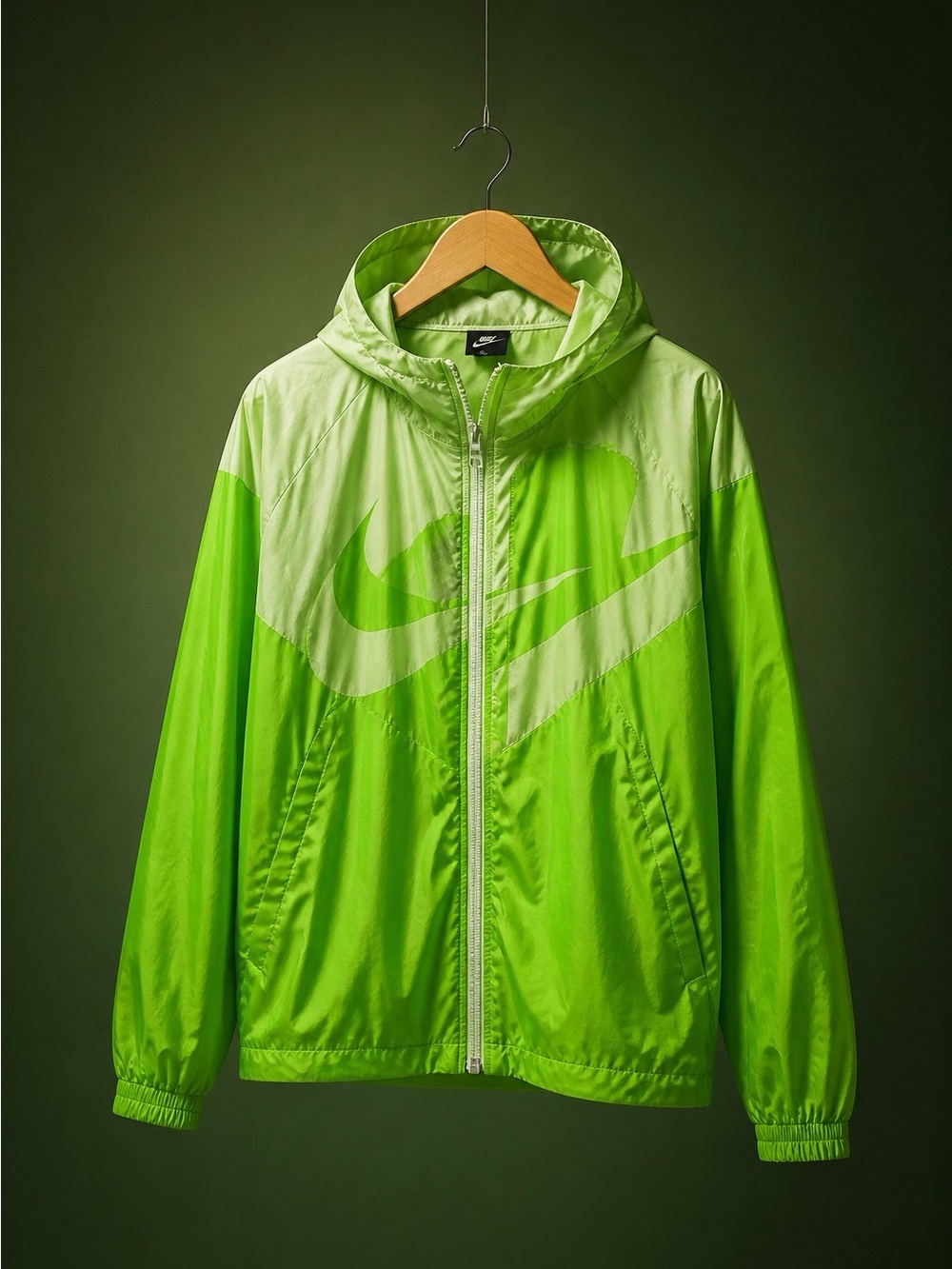 Nike Neon Green Women's NSW Track Jacket